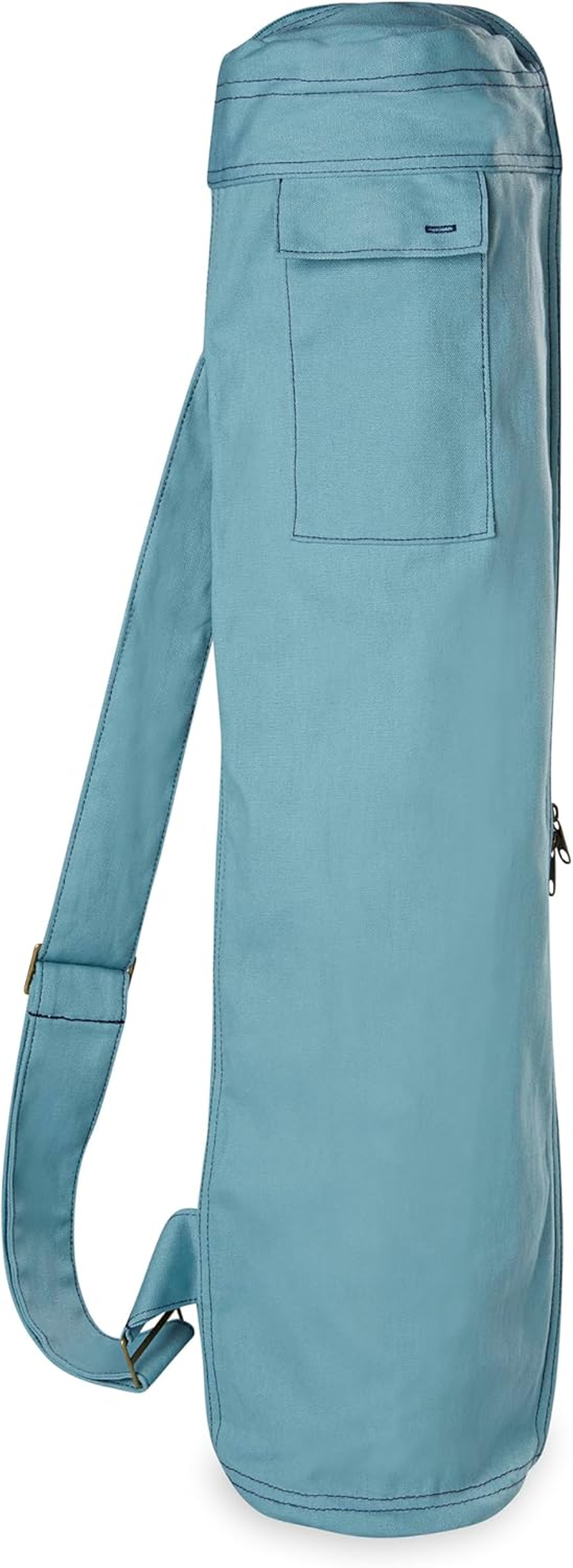 Gaiam Cargo Yoga Mat Bag, Full-Zipper Yoga Mat Carrier with Adjustable Strap, Front & Exterior Phone Pocket with Earbuds Slit, Stylish & Functional Fitness Mat Holder for Women & Men image number 1