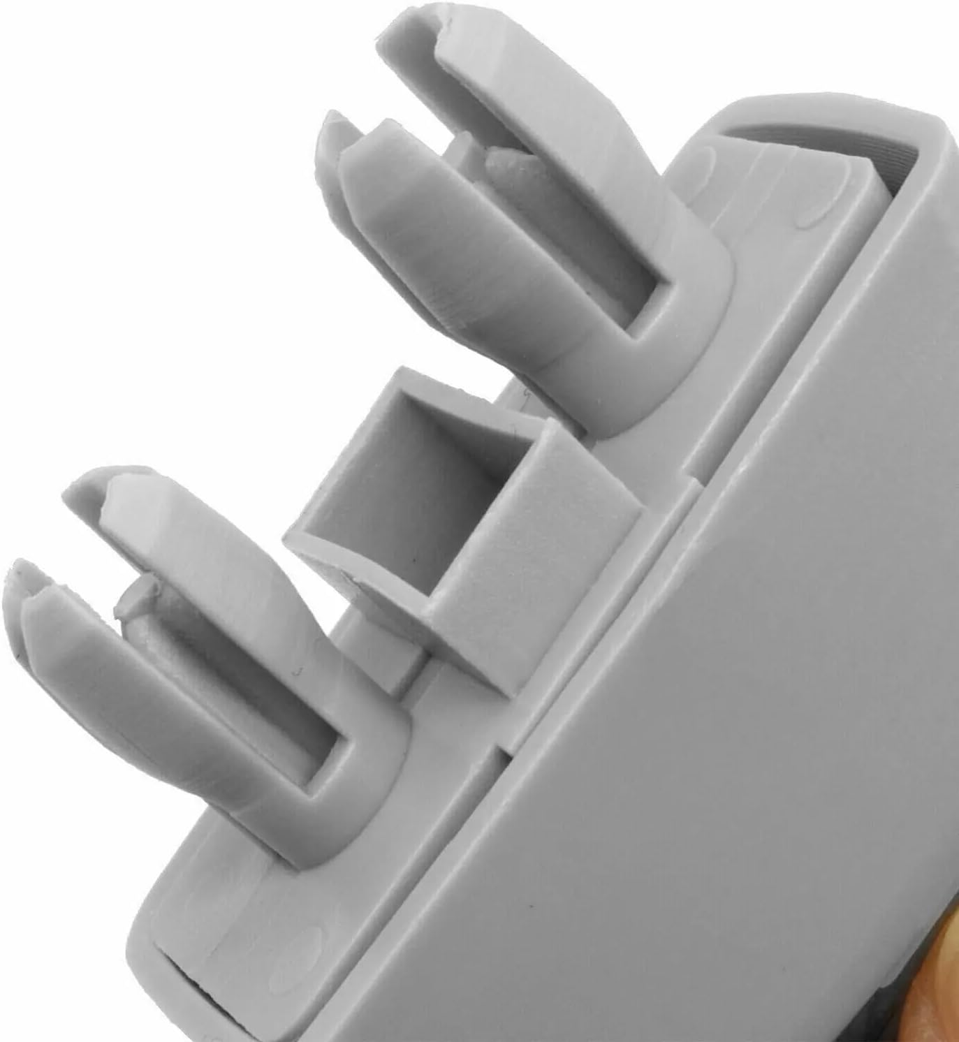 VNGNHERRL 2X Sun Visor Clip Hook Fit for VW Polo Passat Skoda Seat 2012-2015 6R0857561Y20 Car Inner Hanger Holder Clips Car Sun Visor(B)