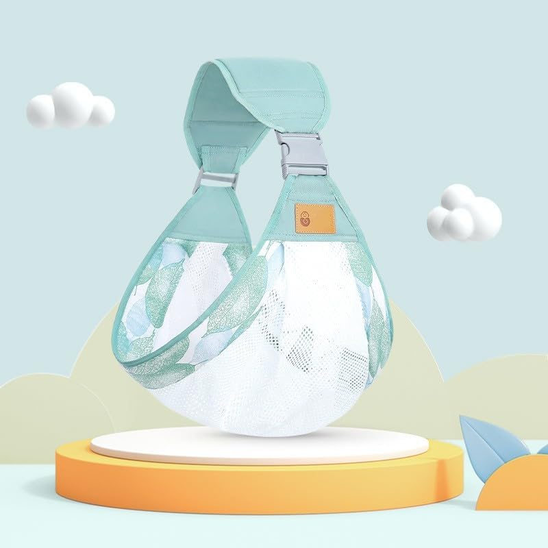 Baby Carrier Toddler Sling Ergonomic, Front Carry for Newborns & Older Babies 8-32 Lbs Infants & Toddlers Adjustable Size Soft Breathable for Shopping Travel New