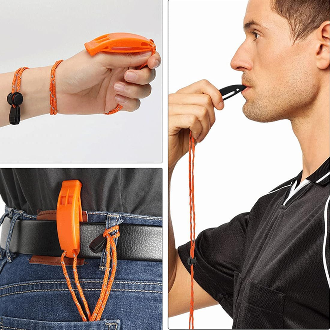 BEPSYOM Super Loud Survival Whistle with Two Sound Chambers, Super Loud and Even image number 2