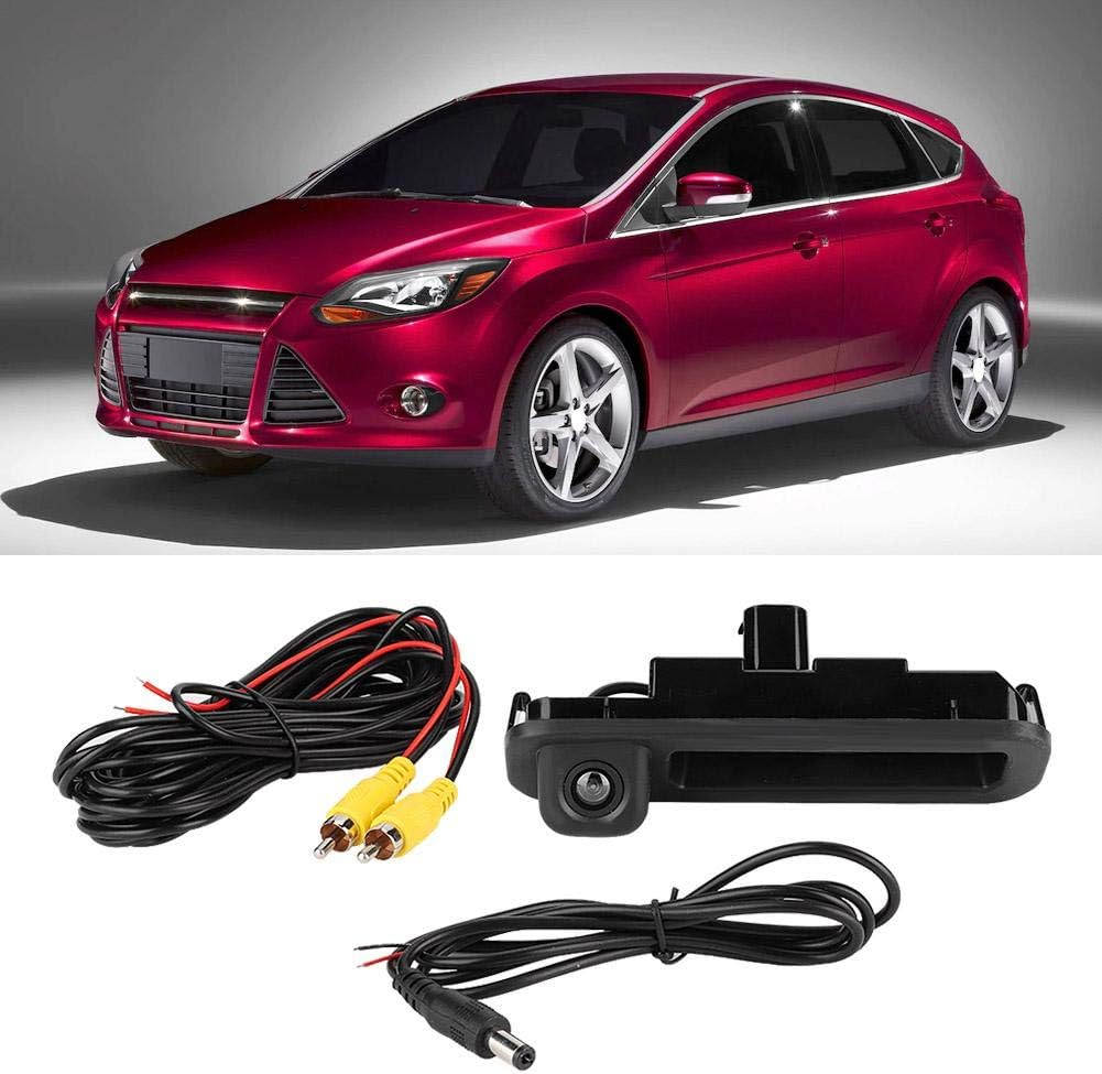 Car Rear View Camera, Qiilu Car Reversing Cameras, Professional Car Rear View Reverse Parking Camera Fit for Focus 2012 2013 2014