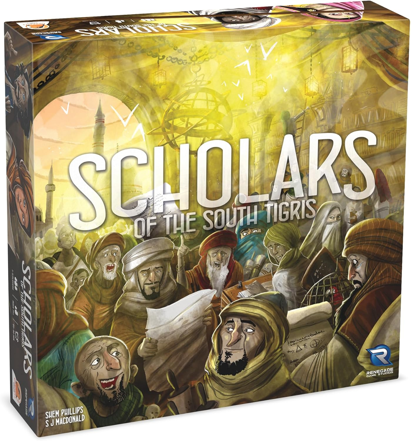 Renegade Game Studios Scholars of the South Tigris Board Game image number 3