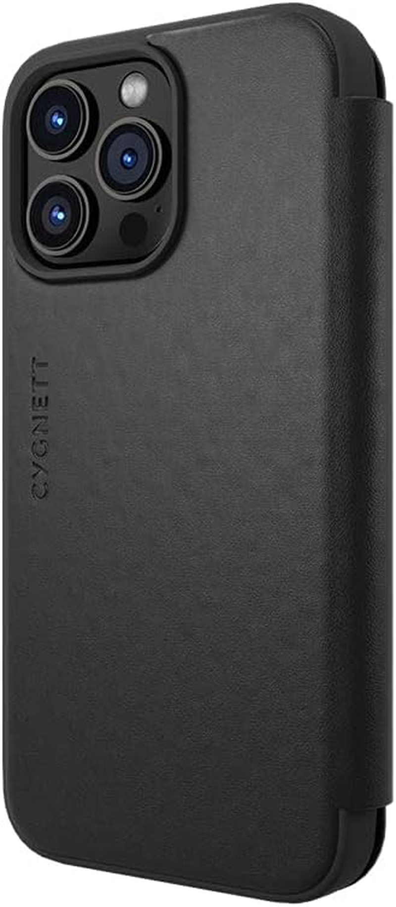 Cygnett Magwallet Leather Wallet Case for Apple Iphone 14 Pro Max, Black