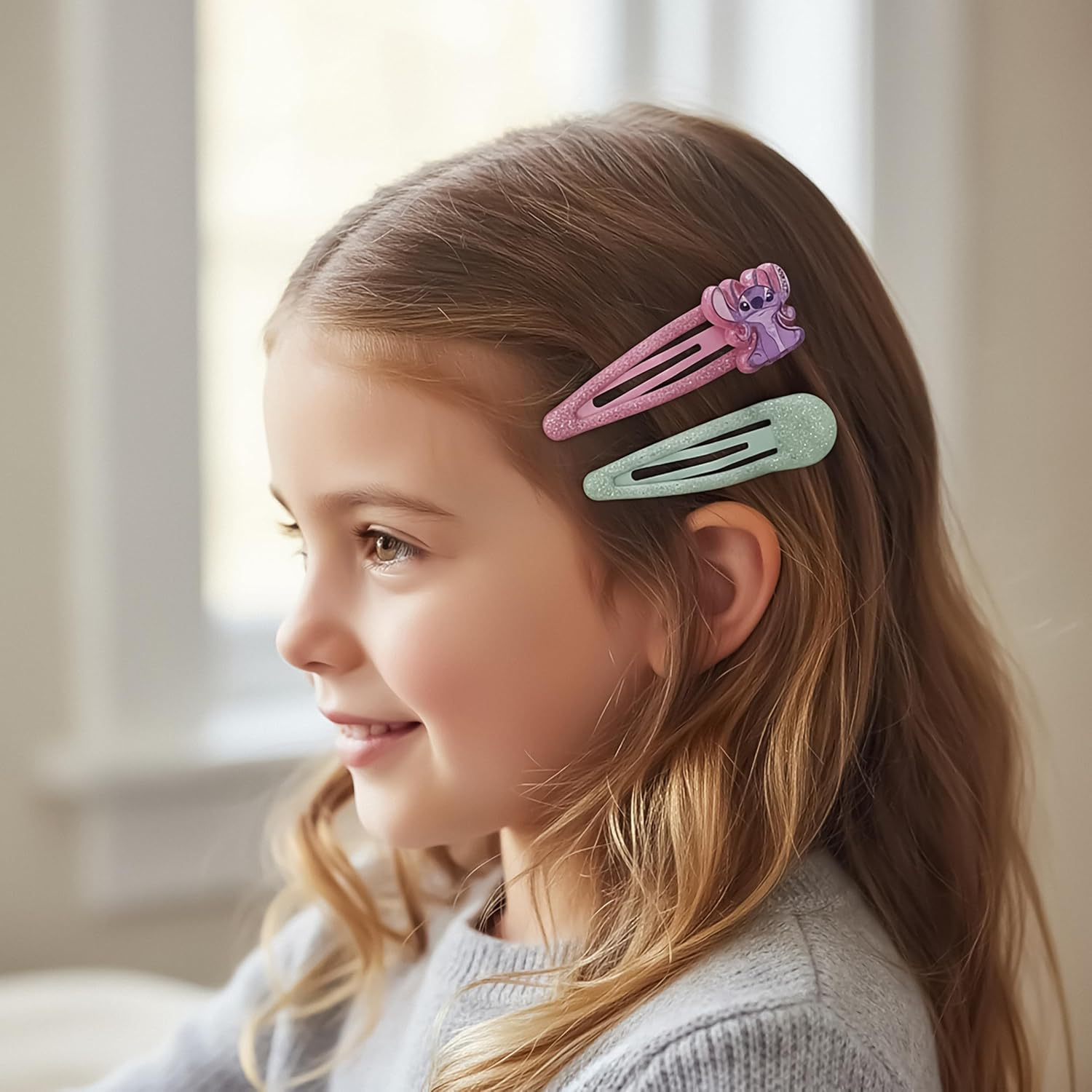 Hair Clips 4 Pieces 6.5 X 12.5 X 0.1 Cm