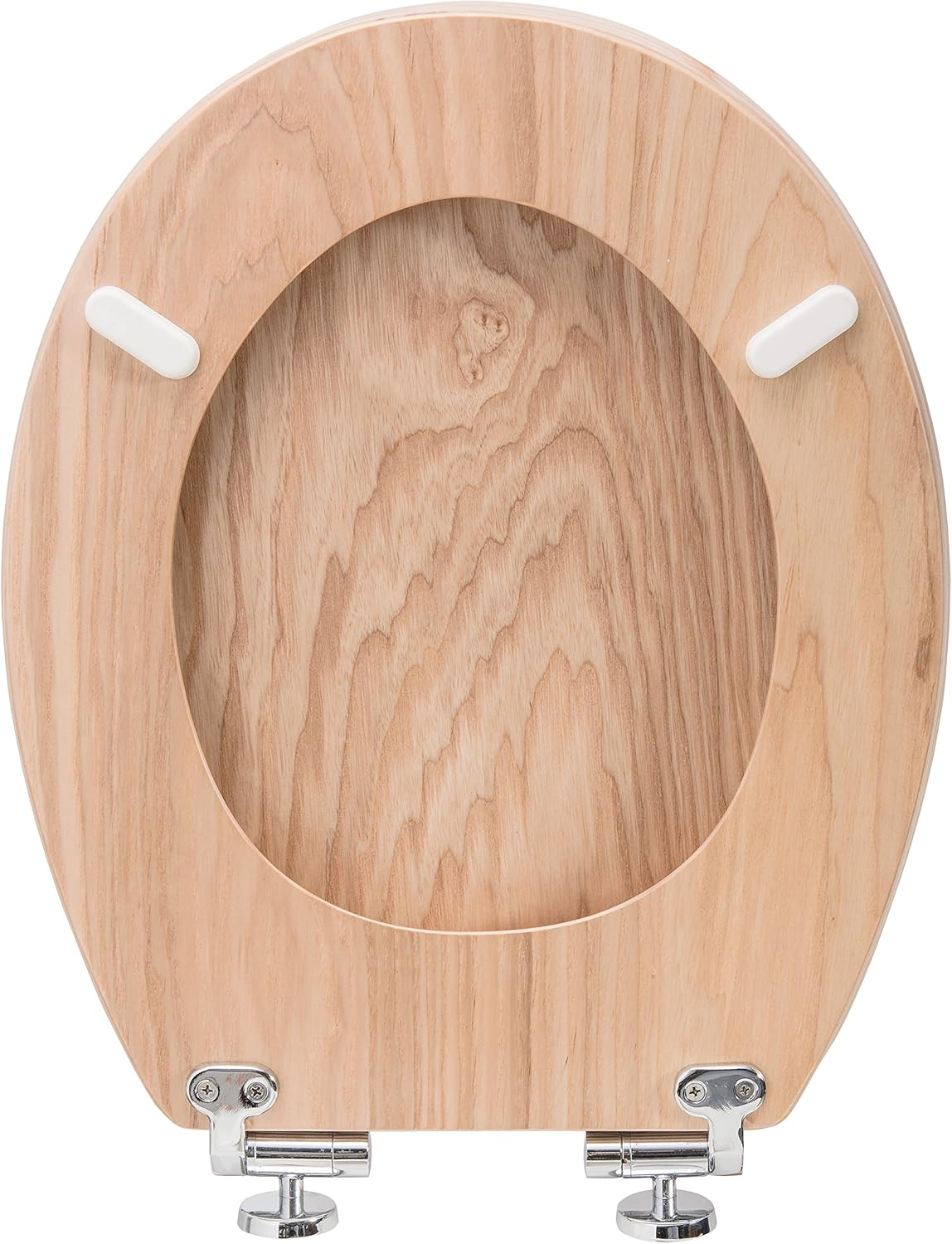 Cornat KSLIGESC Ligna Oak Toilet Seat with Soft-Close Mechanism image number 6
