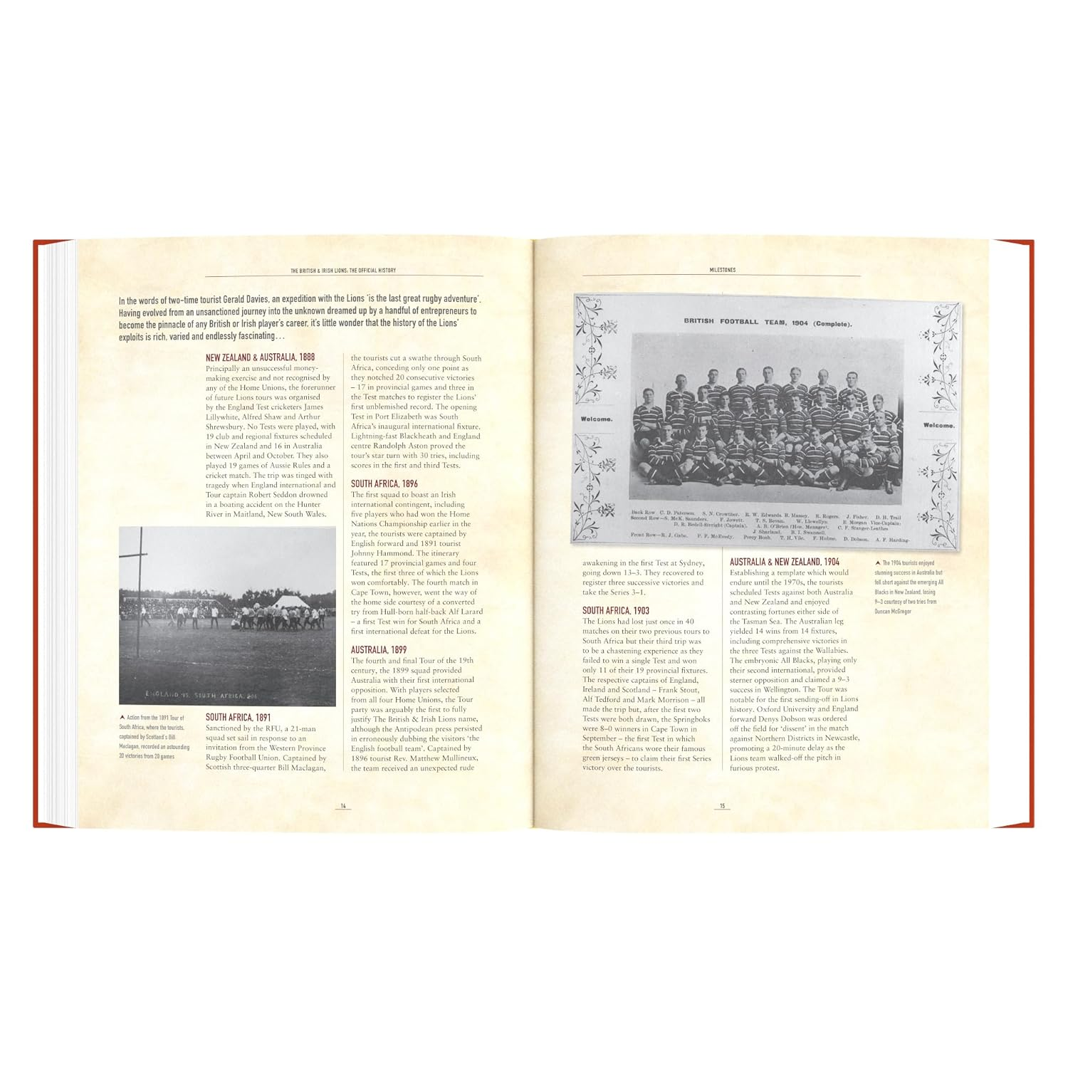 The British & Irish Lions: the Official History