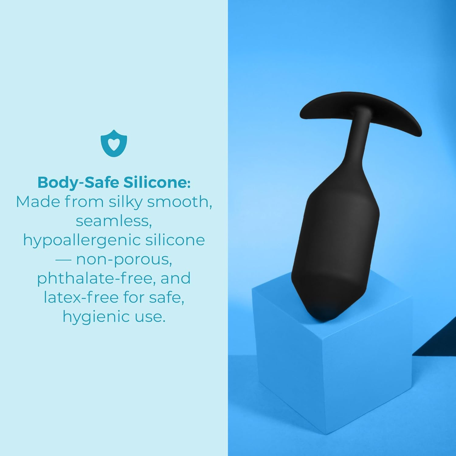 B-Vibe SNUG PLUG 5 BLACK image number 3