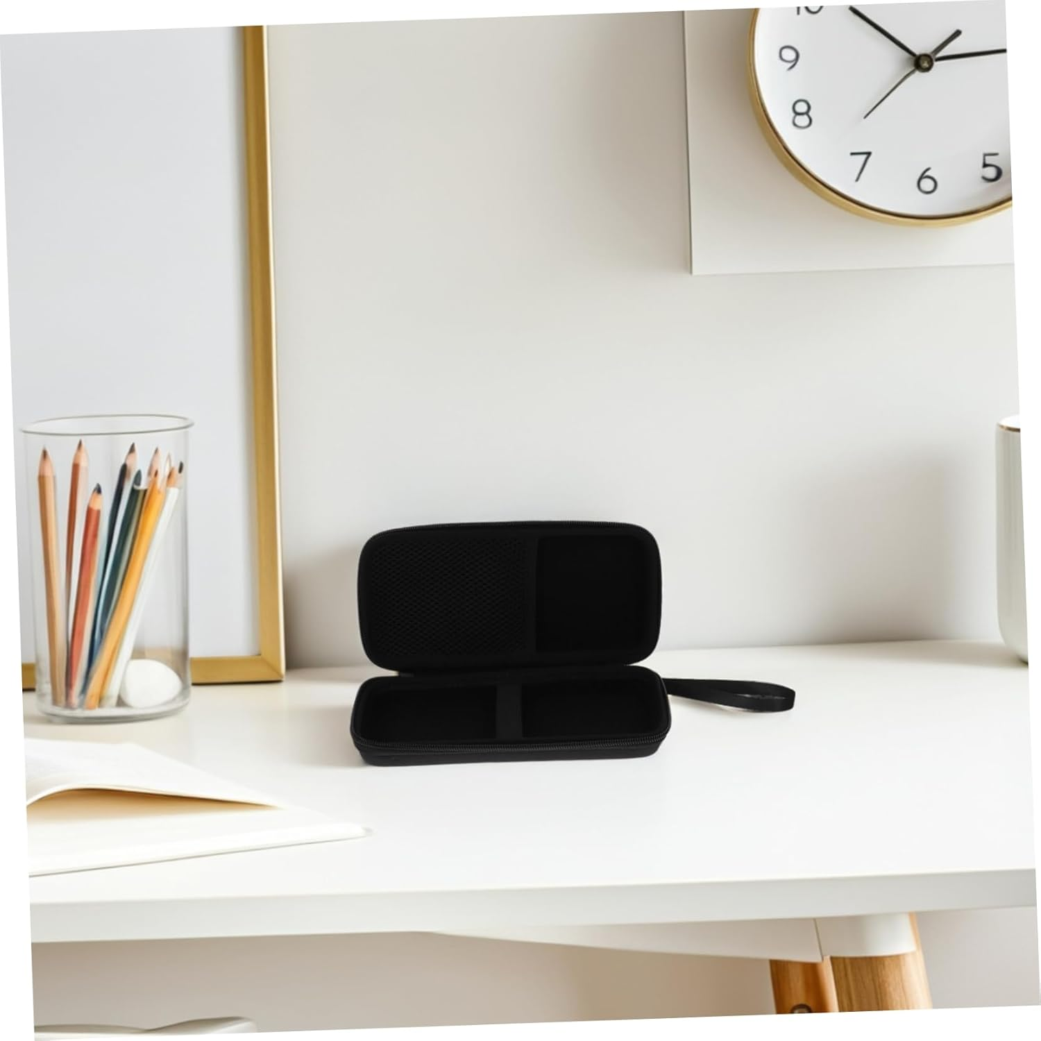 Operitacx Calculator Storage Bag for Graphing Calculator Fits Ti- plus Case Spacious Organizer Pouch for Accessories and Batteries image number 3