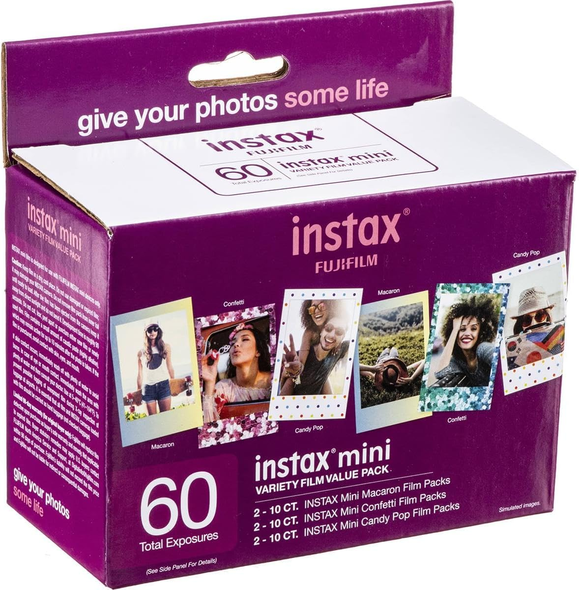 Fujifilm Instax Mini Dual Style Film Pack - 40 Photos
