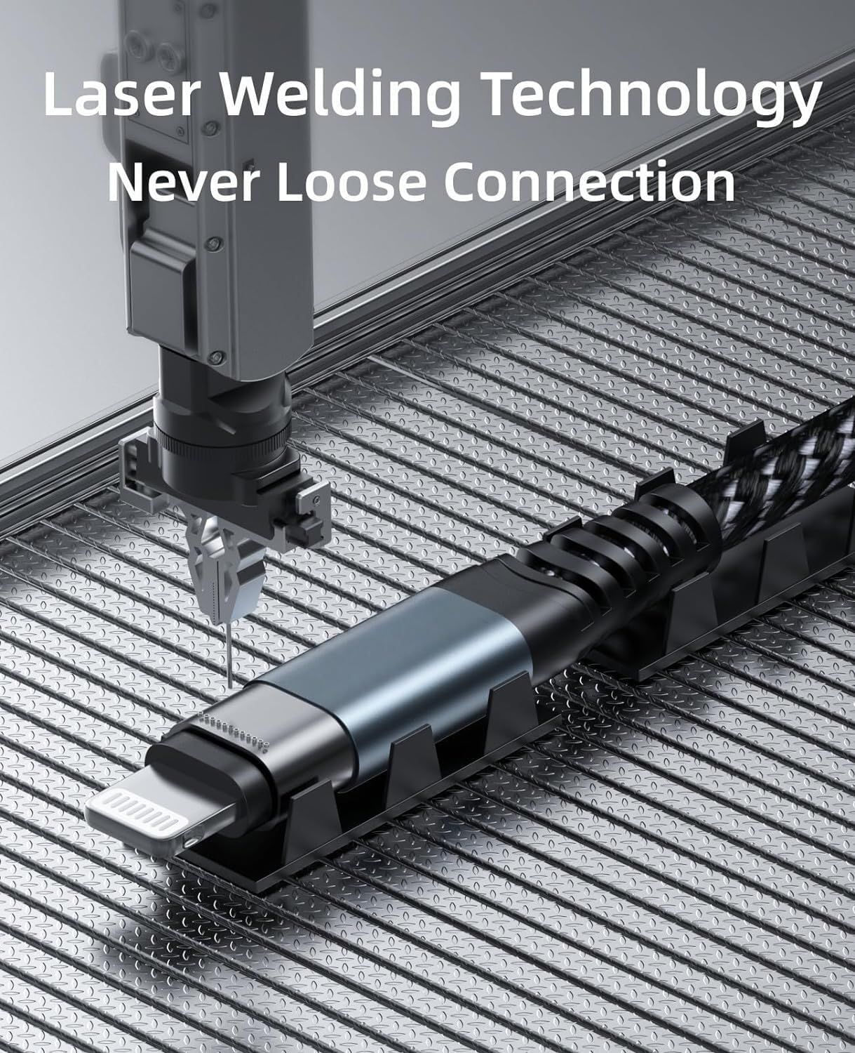 INONE Nylon USB C to Lightning Cable, USB C Iphone Charger Cable Mfi Certified USB C Iphone Charger Cord Fast Charging for Iphone 14 13 Mini Pro Max 12 Mini Pro Max 11 X XS XR 8 plus Ipad(2M Black) image number 1