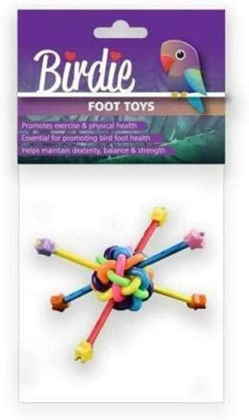 Birdie Shiny Stars Foot Bird Toy