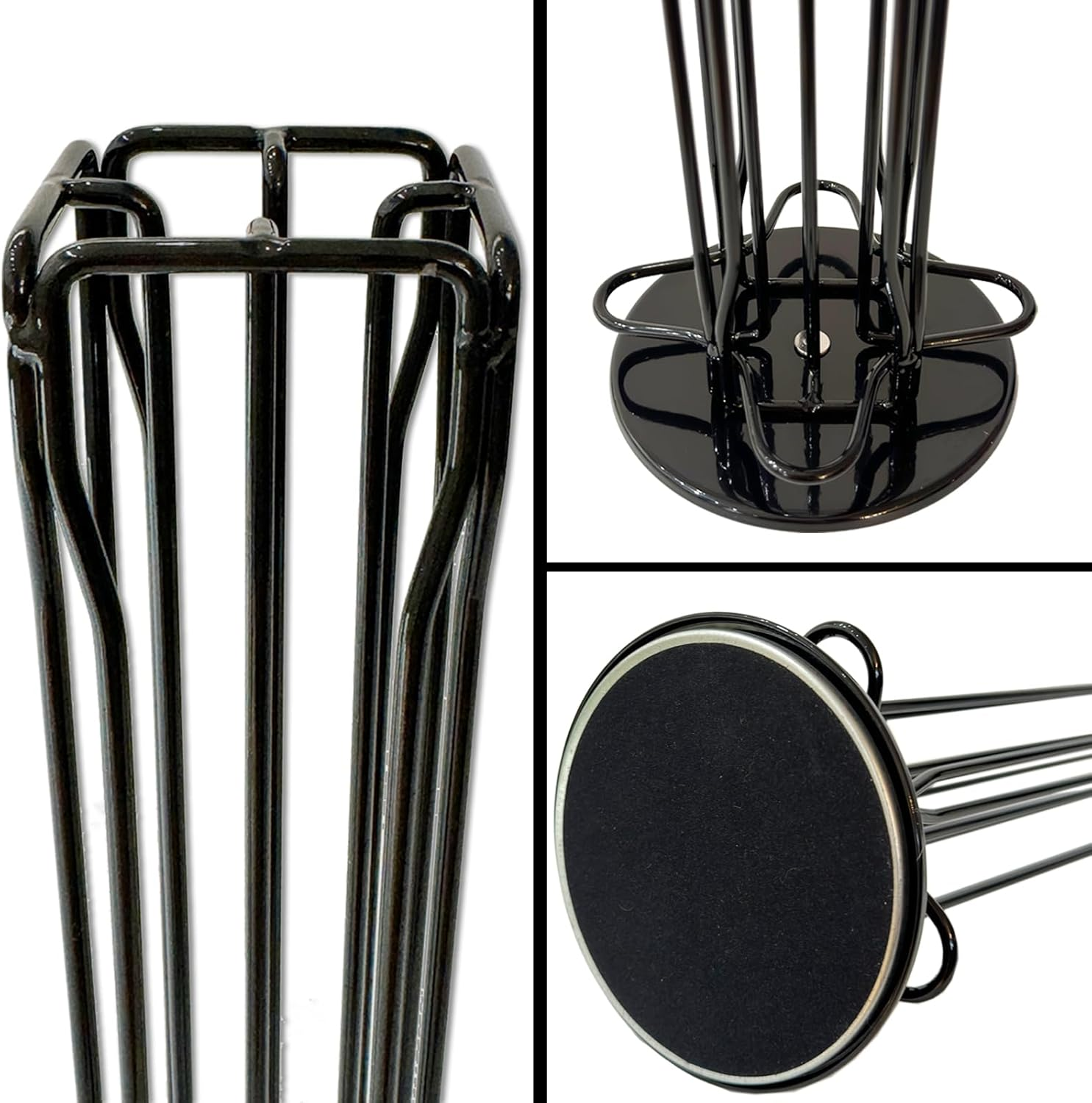 DECORBREW Coffee Pod Storage Holder Stand Kitchen Organizer Compatible with Nespresso Originalline Coffee Capsules Pods Black Stores 40 Pods（Coffee Pods Excluded）