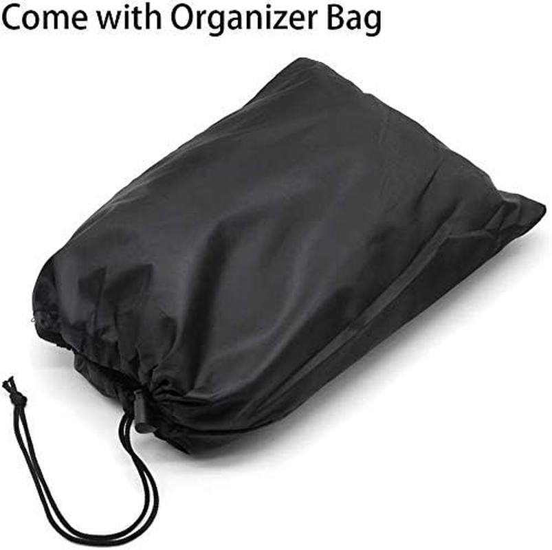 Exercise Bike Cover for Peloton Stationary Bike Upright Indoor Cycling Protective Cover Dustproof Waterproof Sunshine-Proof Out Door Bike Cover Black image number 6