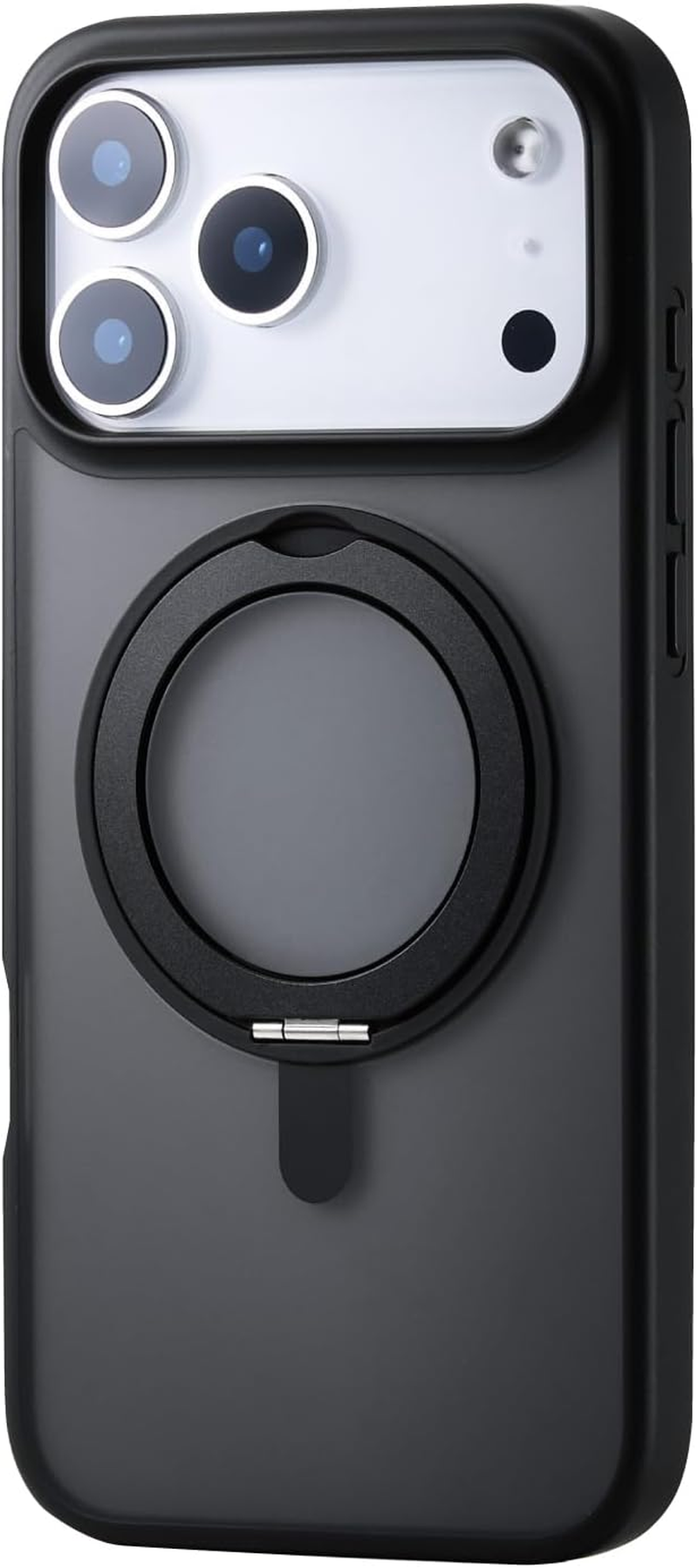 Elecom PM-A25DMAG02WH Iphone 17 Pro Max Case Cover, Clear, Shockproof, Shock-Absorption, Magnet, Hybrid, Thermoplastic Polyurethane (TPU), Wireless Charging, 4 Corner Air Cushion, Back Hardness, 5H