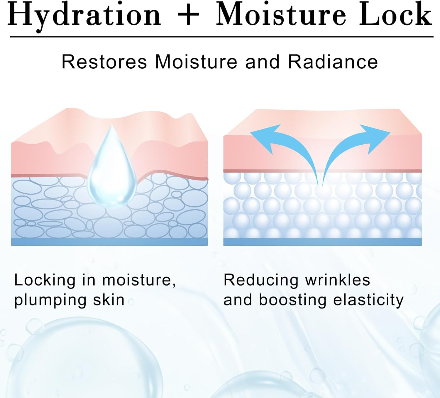 Hyaluronic Acid Powder for Face, High Molecular Weight Hyaluronic Acid Facial Serum Skin Care, Homemade Hydrating Serums, Moisturizer Skincare Cosmetics Grade 100G(5.32Oz) image number 1