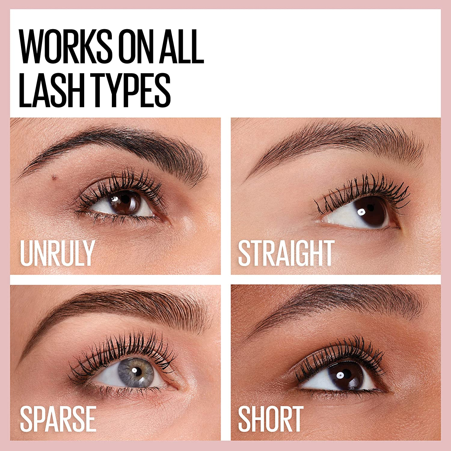 Maybelline New York Lash Sensational Black Rose Washable Mascara, Midnight Black image number 5