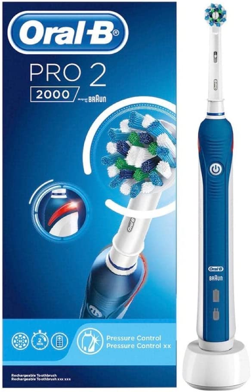 Oral-B Pro 2000 Dark Blue Electric Toothbrush image number 4