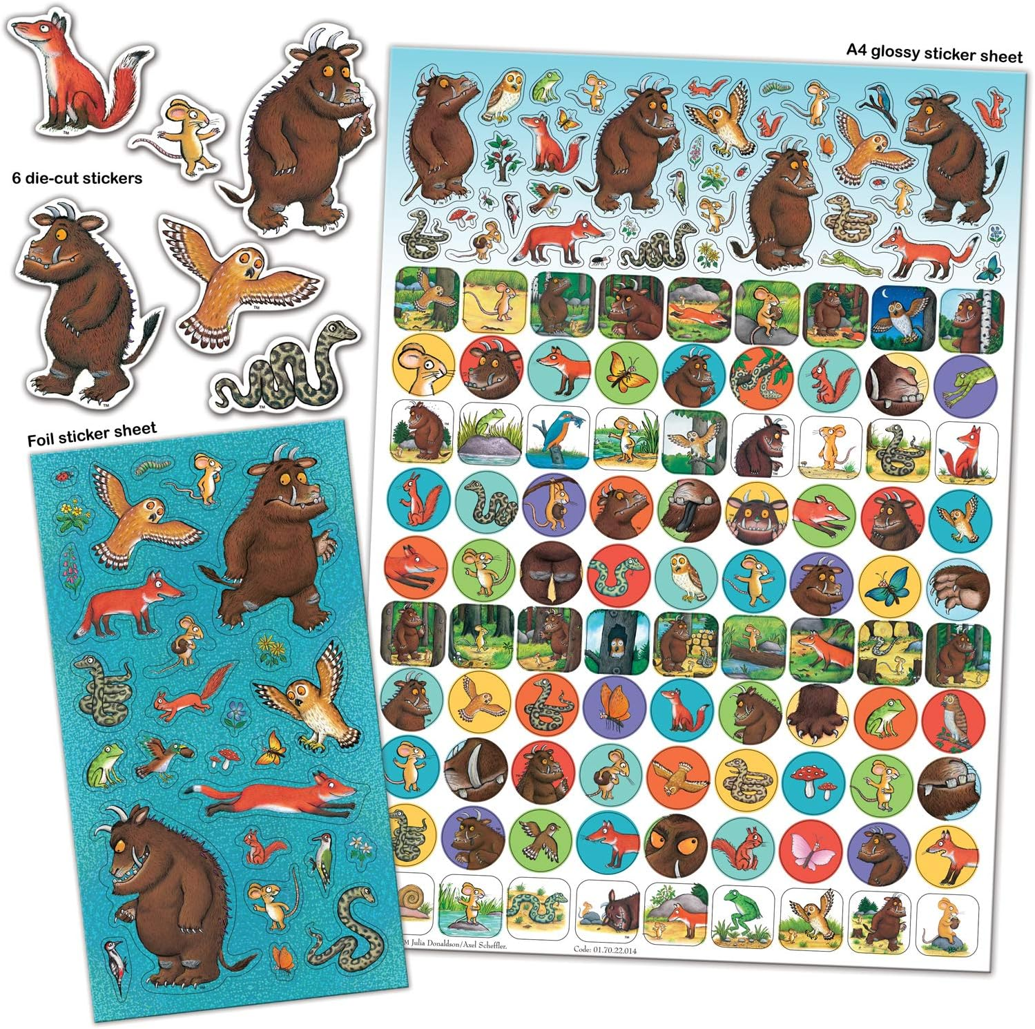 The Gruffalo Mega Sticker Pack image number 5