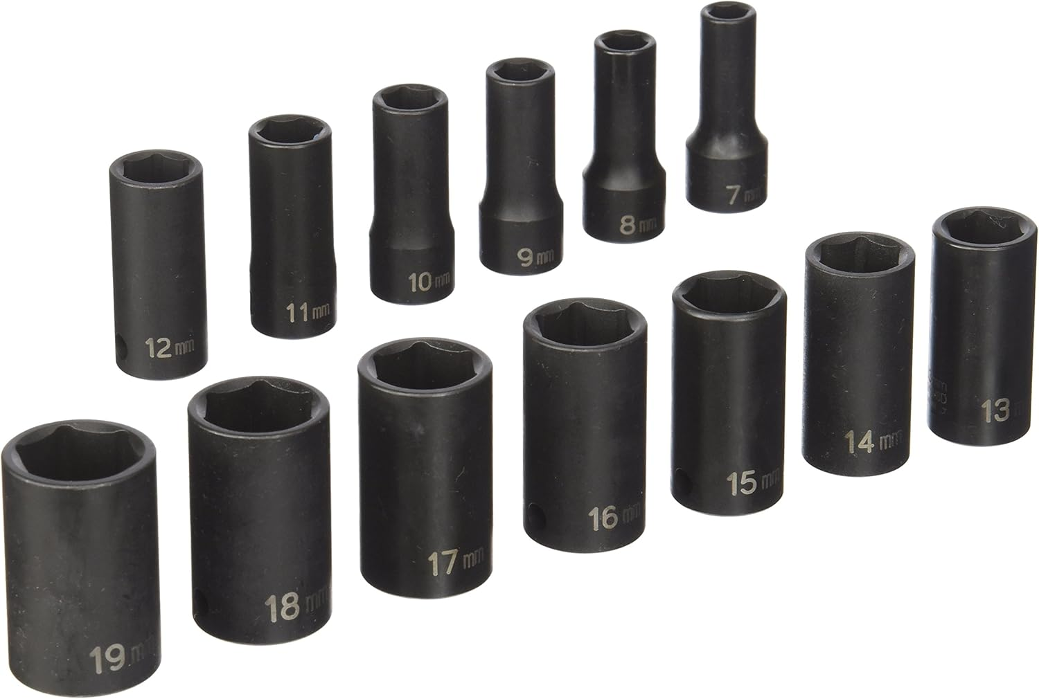 Grey Pneumatic (1213M) 3/8" Drive 13-Piece Standard Metric Socket Set image number 3