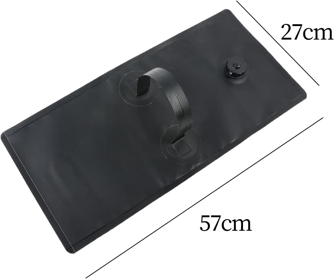 Amagogo Water Weight Bag Sandbag Portable Heavy Duty Black Weight Sand Bag Flag Base Weight for Canopy Tripod Arch Carports image number 4