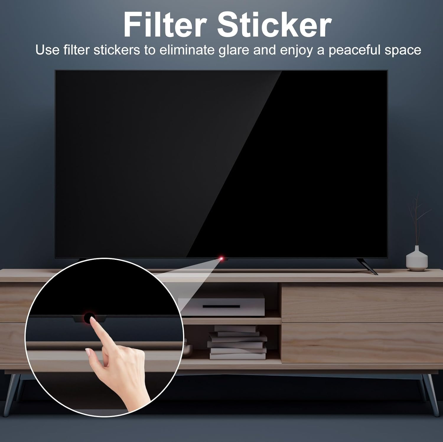 400 Pcs LED Light Blackout Dimming Stickers, LED Filters Dimming Sheets Full & Half Shading 100 Shapes, Shading for TV Bedroom Fans Air Conditioners Routers Clocks Electrical Appliances(Black White)