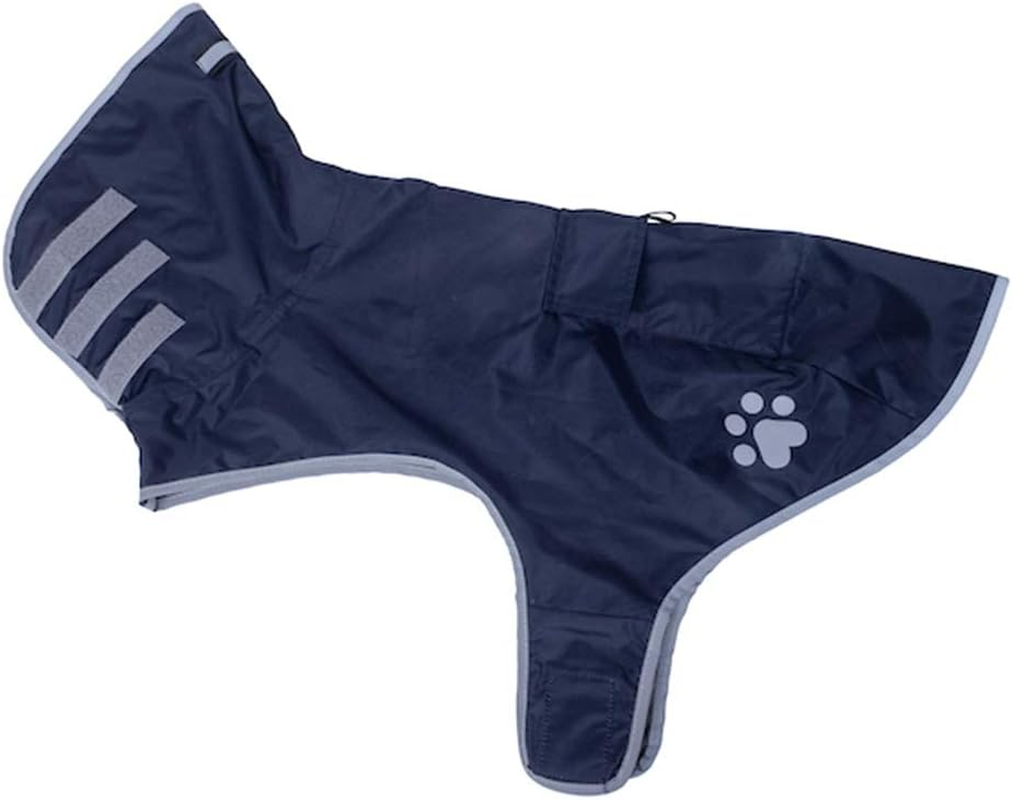 Petface Showerproof Fold Away Dog Rain Jacket, 50Cm