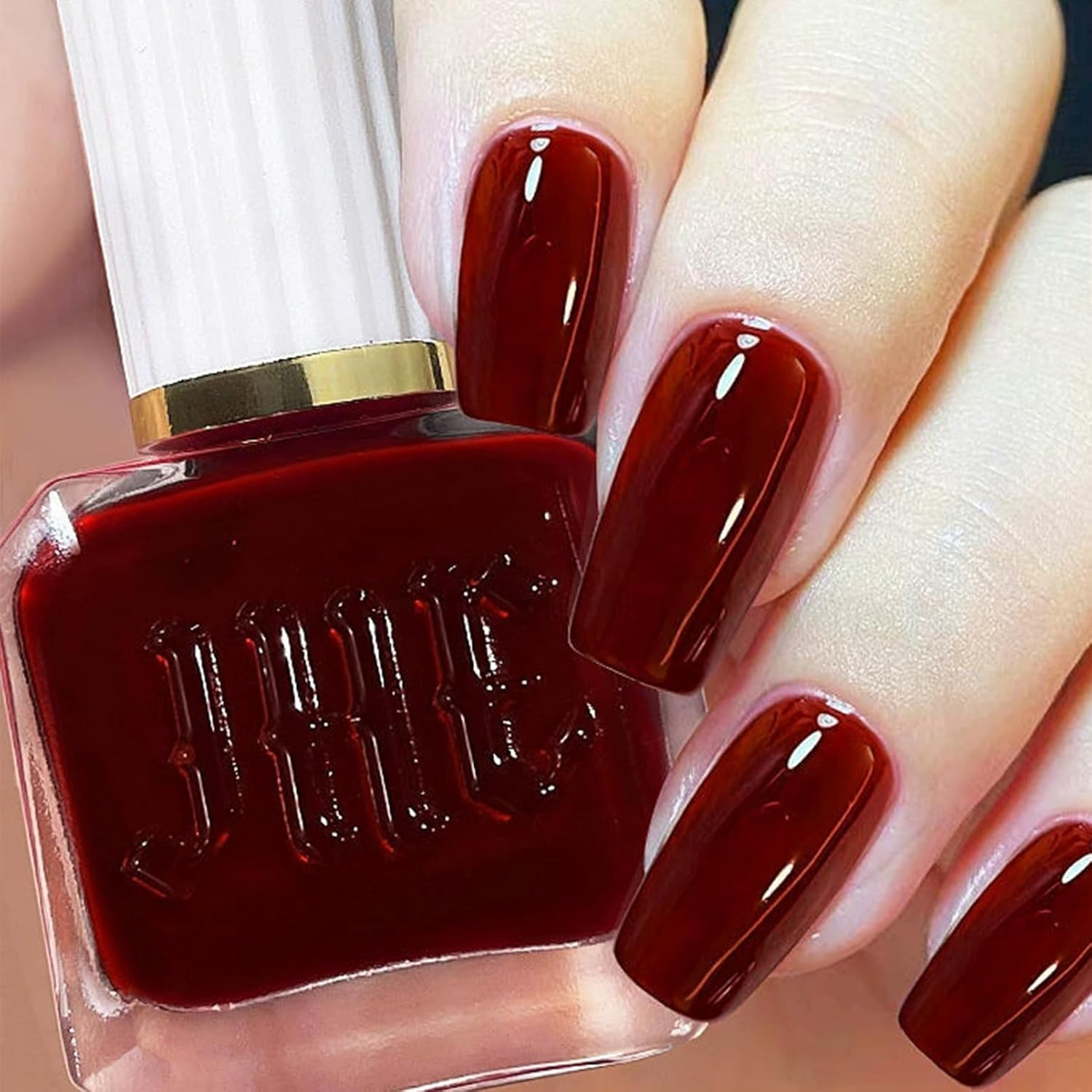 Quick-Drying Transparent Normal Air Dry Nail Polish Creamy Finish, Long-Lasting Chip Resistant for DIY Nail Art Manicure at Home image number 5