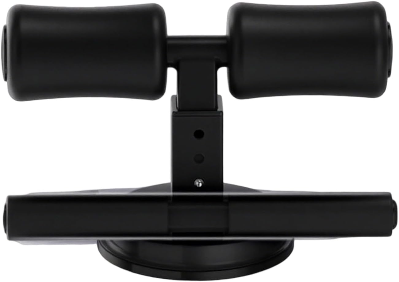 Sit-Up Bar Floor Exercise Stand | Multifunctional Adjustable Sit up Exercise Assistance Device | Portable Ab Training Auxiliary Device for Vest Line Exerciseworkout Work Yoga Home Gym Travel Indoor O - Pink image number 3