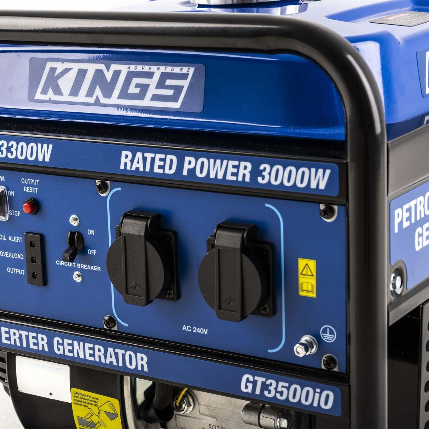 Kings 3.0Kva Open Generator 3300W Max Inverter Portable Pure Sine Wave image number 3