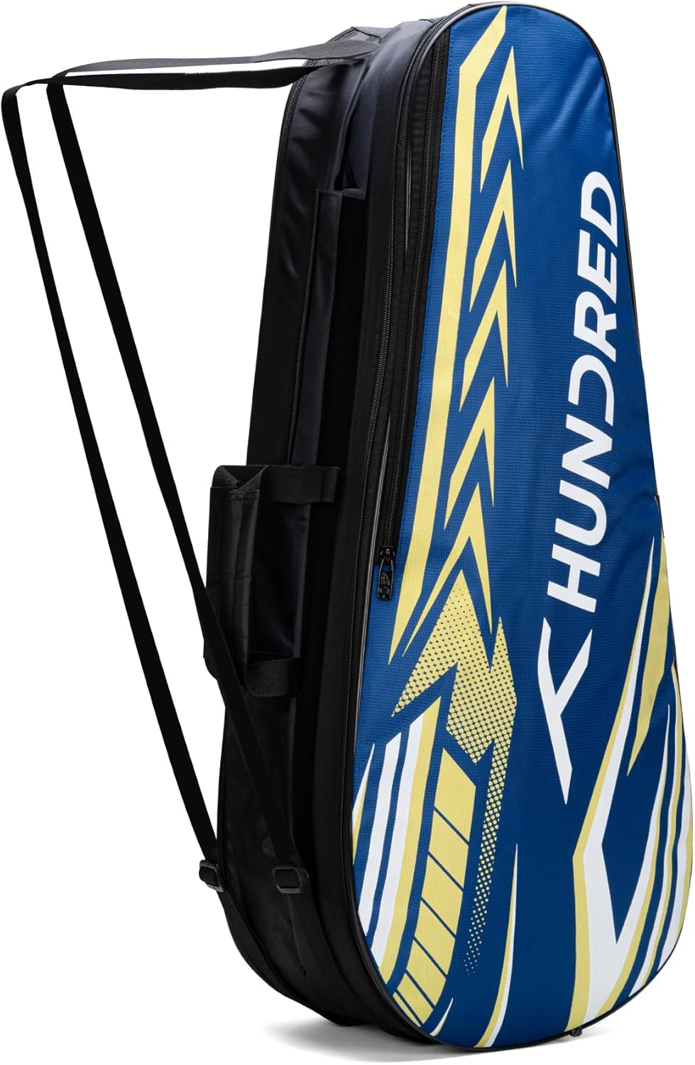 HUNDRED Urban Pod Badminton Kit-Bag (Royal Blue, Large) | Unisex | Material: Polyester | 3 Spacious Compartments | Double Zipper Closure