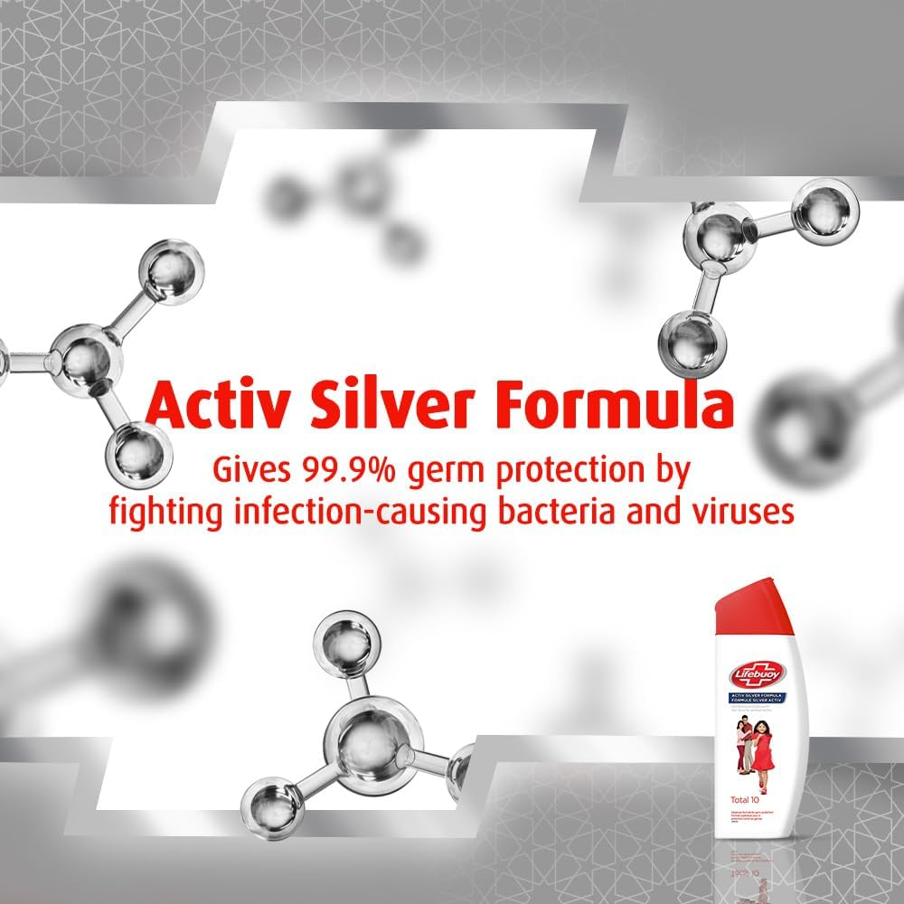 Lifebuoy Total 10 Antibacterial Bodywash 300 Ml image number 6