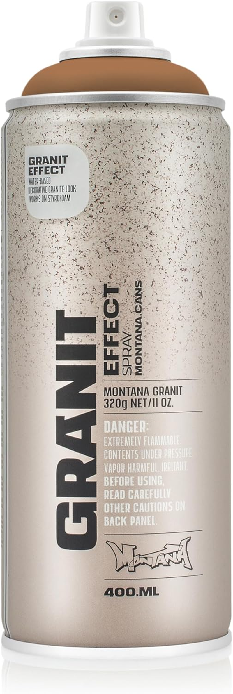 Montana Cans Granit Spray Paint, 400 Ml, Brown image number 1