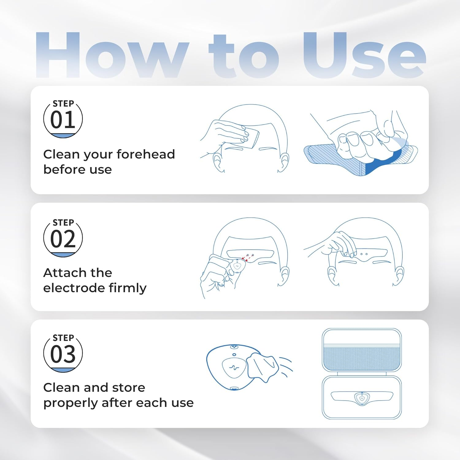 2 Replacement Electrodes (2 Pack(3 Pieces per Pack)) image number 5
