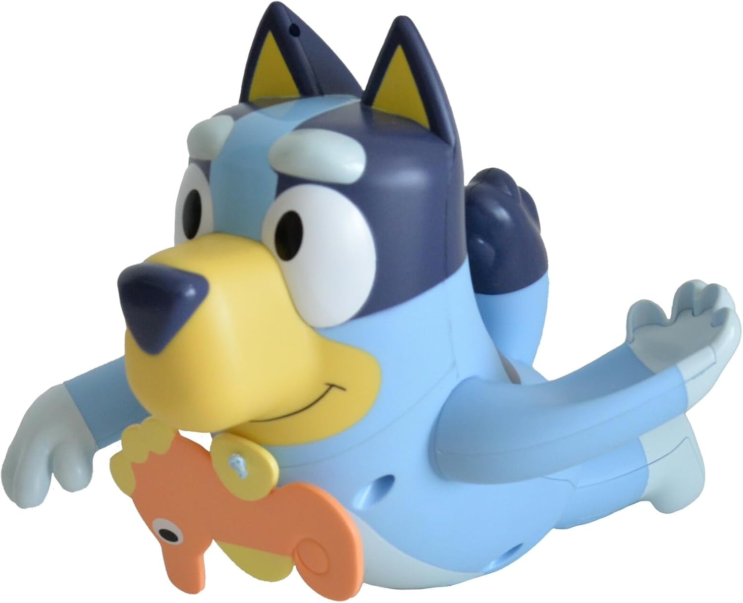 Tomy Toomies Swimming Bluey - Toddler Bath Bluey Toy with Pull String Seahorse, Swims on Front and Back - Interactive Water Play Bluey Toys - Baby Bath Toys and Swimming Pool Toys for +18 Months Old image number 2