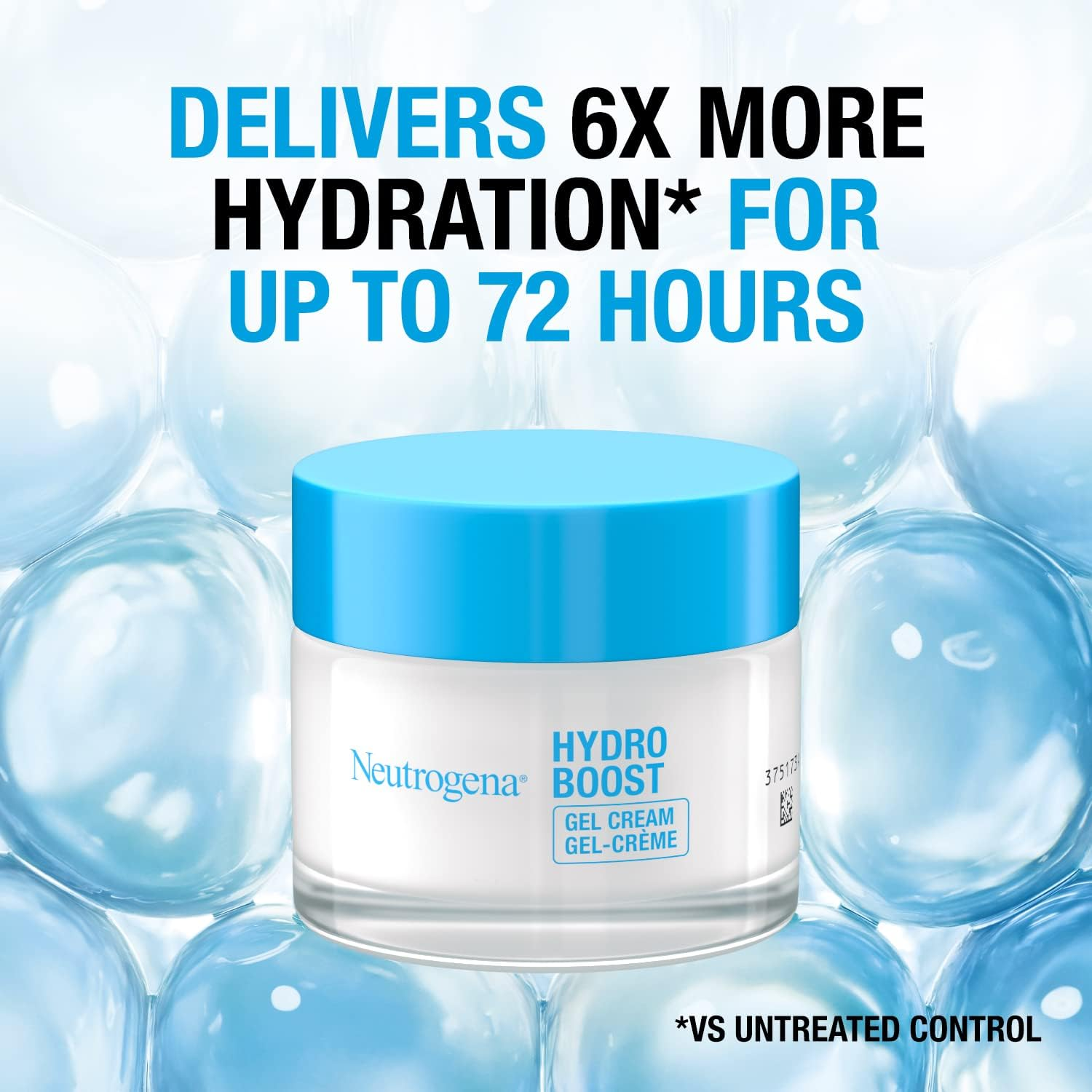 Neutrogena Hydro Boost Gel Cream Moisturiser 50 Ml Unique Hylauronic Gel Matrix image number 5