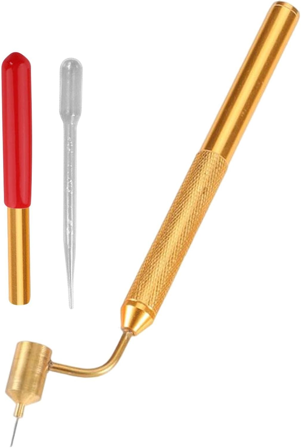 Fluid Writer Paint Applicator,Fine Drawing | Fluid Writer Paint, Brass Paint, Perfect for Rock Chips & Scratch