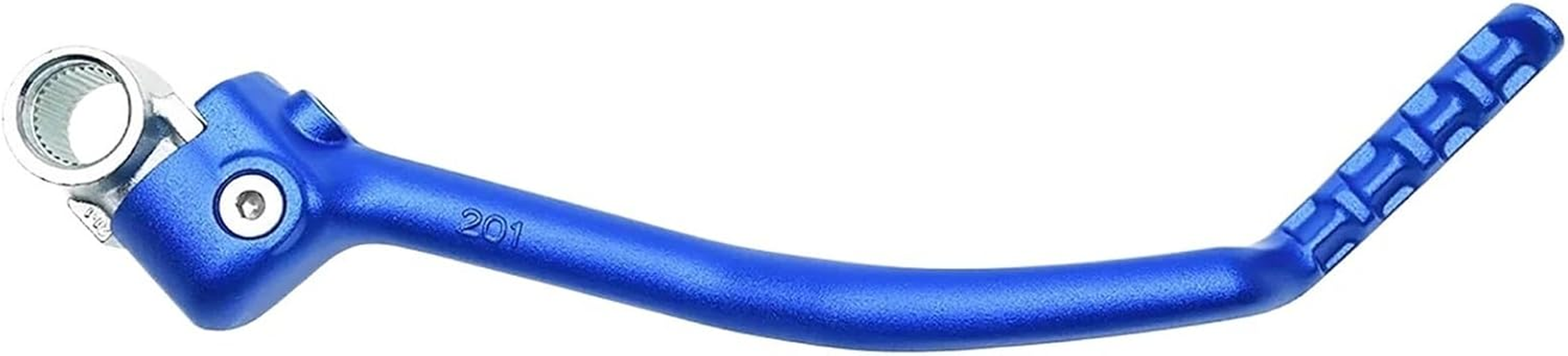Motorcycle Forged Kick Start Lever Pedal Levers Compatible with YZ250F YZ450F YZ250FX YZ450FX WR250F WR450F YZ125 YZ250 Yz250X(Blue 2)