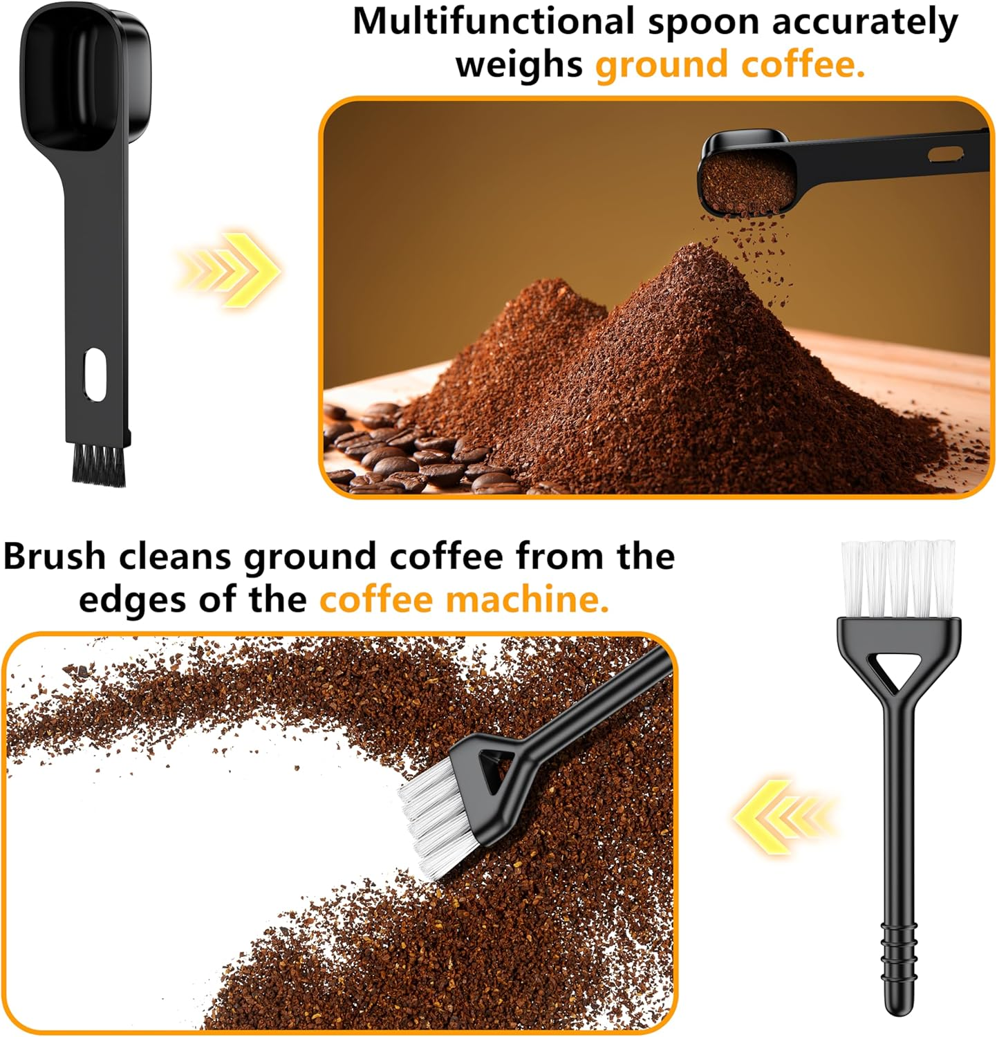 54Mm Bottomless Portafilter,54Mm Bottomless Naked Portafilter for Brevile 8 Series and Brevile Barista Bambino Espresso Coffee Machine, Filter Basket, Spoon, Brush, Puck Screen, Red Acid Branch Wood image number 3