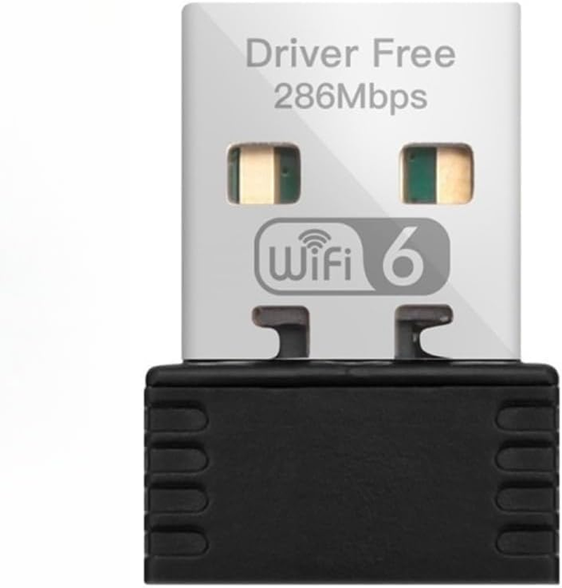 Wifi 6 Adapter AX286 Network Card Mini USB Dongle 2.4Ghz 802.11AX Signal Reception for PC Laptop Windows 10/11 Driver Free image number 2