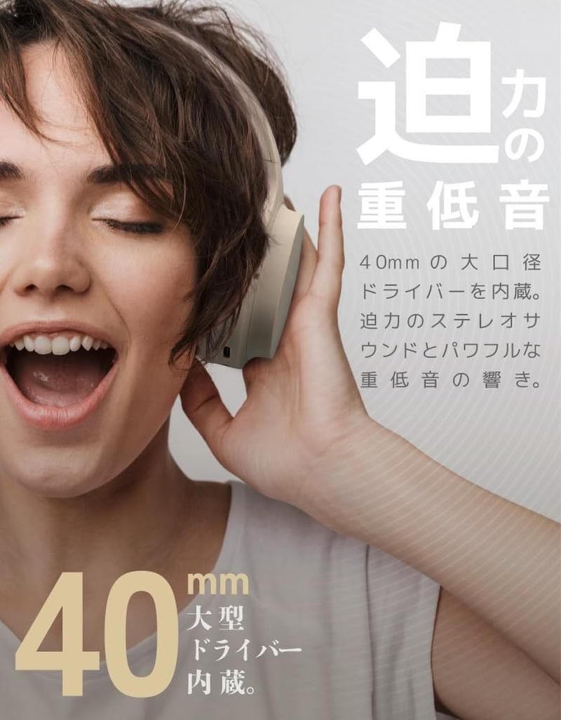 Hack Wireless Headphones Bluetooth 5.1 Bluetooth Headset Headphones Deep Bass Android Wired Wireless Hi-Fi Auto Pairing Android Compact Folding Smartphone Black Medium image number 1