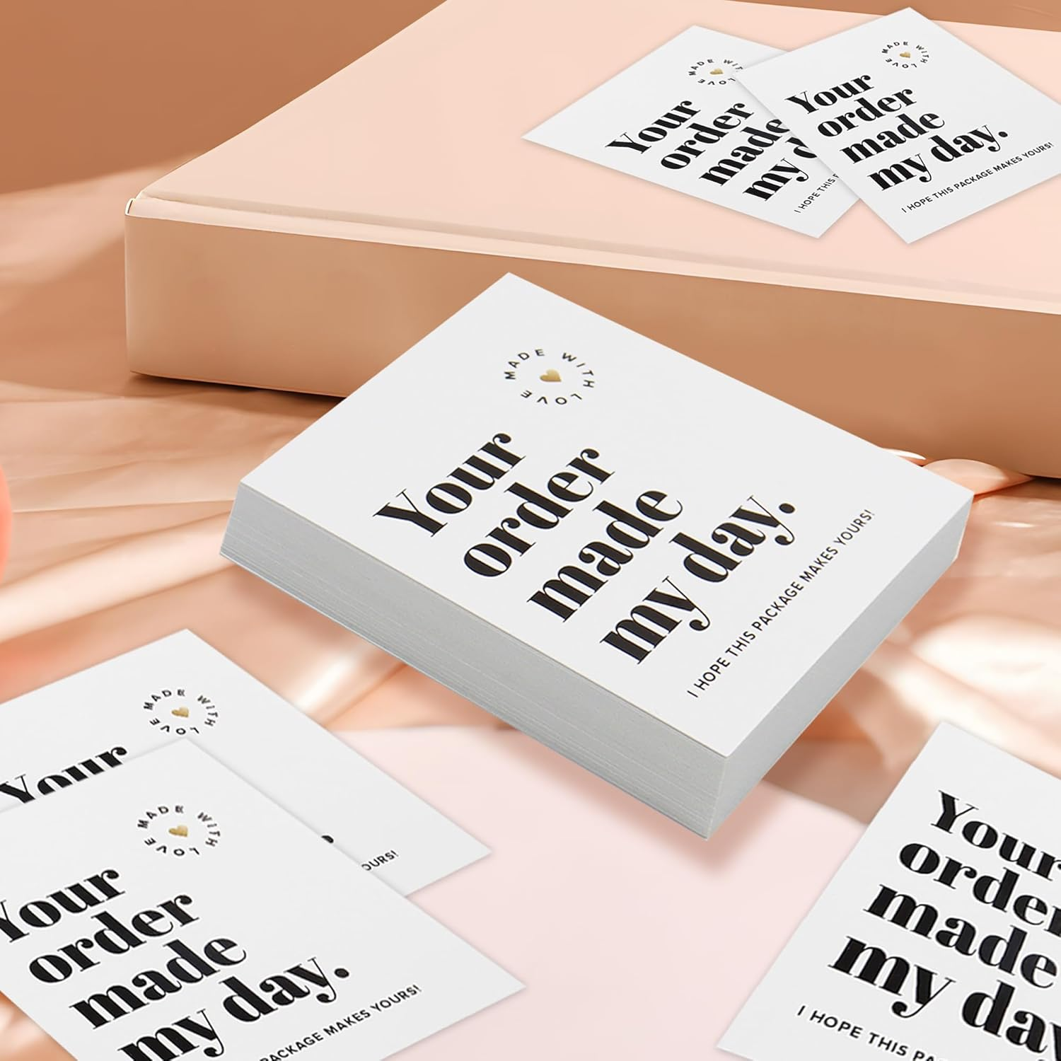 150 Pcs Thank You Cards Small Business, Thank You for Your Order Cards, Customer Appreciation Cards for Shop Online, Thank You for Supporting My Small Business Cards (150 Pcs) - 100 Pcs image number 5