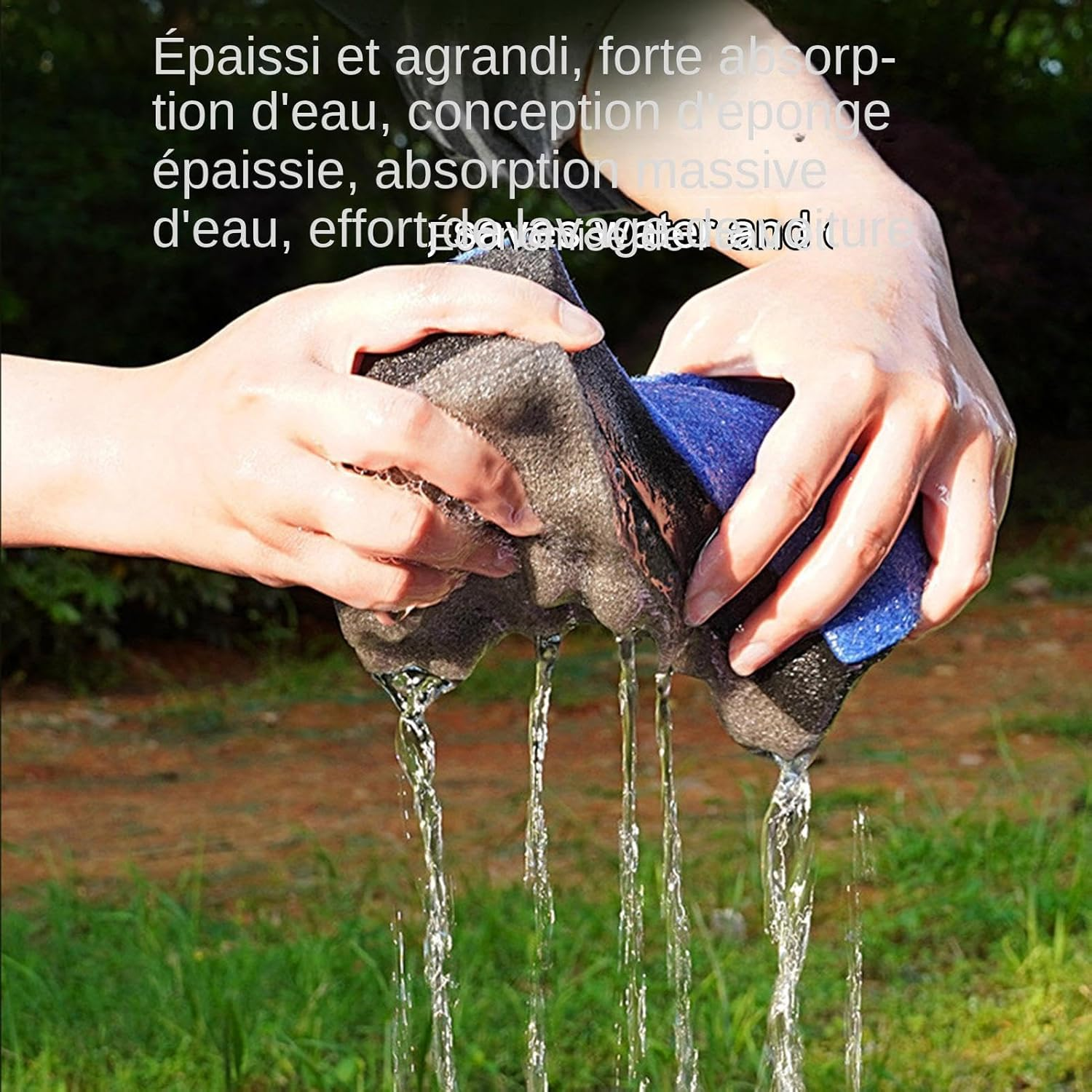 Car Sponges - Detailing Sponges, Vehicle Cleaning Sponge | Multipurpose Household Scrub, Wash Sponge for Truck, SUV, Automotive Details, Automotive Care Sponges for Car Cleaning Sponges image number 3