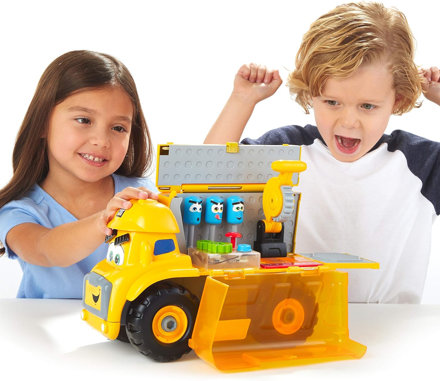 Cat Junior Crew Fix-It Phillip Truck Toy image number 5