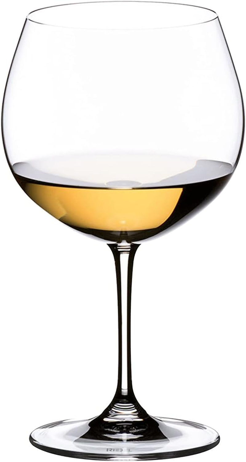 Riedel Vinum Oaked Chardonnay/Montrachet Machine-Made Crystal Glass, Clear &ndash; Wide Bowl for Full Expression of Oaked Chardonnay &ndash; Luxury Glassware for Wine Enthusiasts &ndash; 640 Ml Capacity (Pack of 2) image number 4