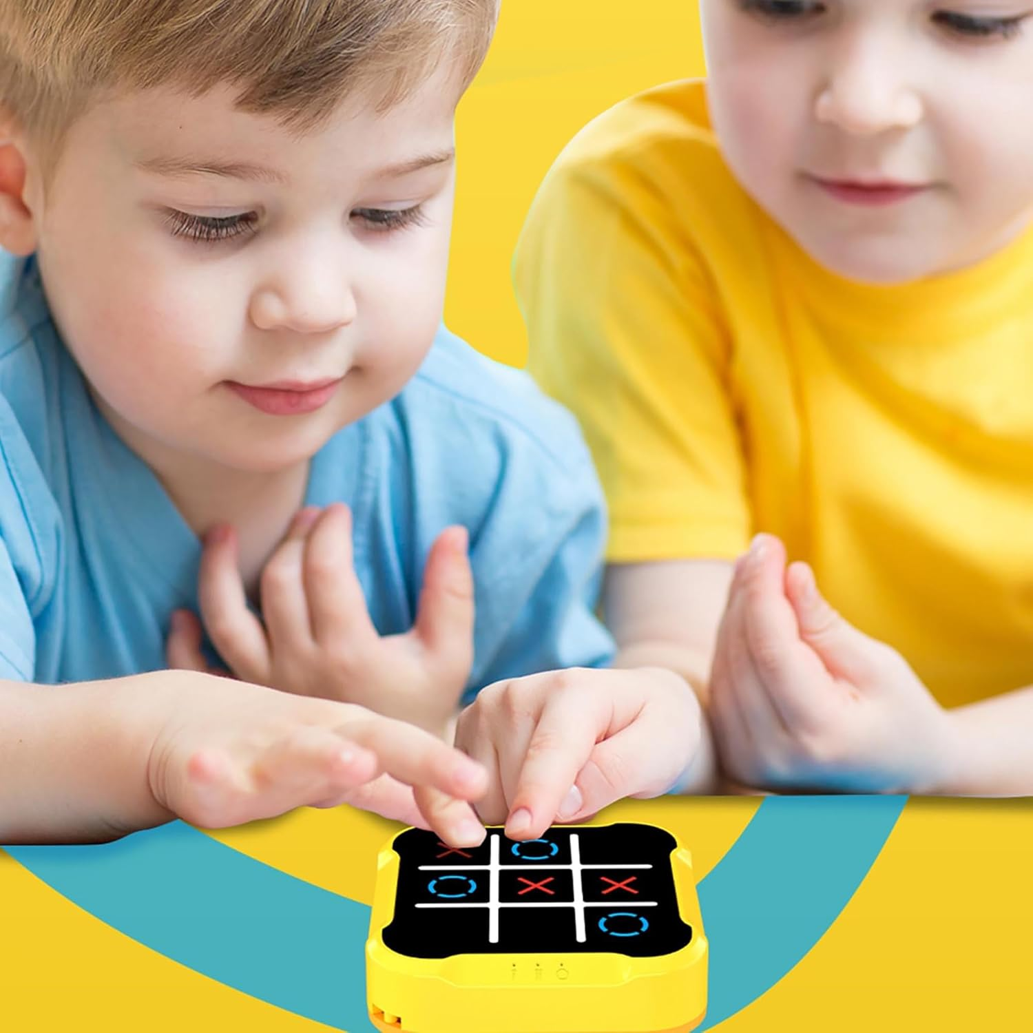 DTOTSFCZF Tic Tac Toe Handheld Electronic Game Console image number 6