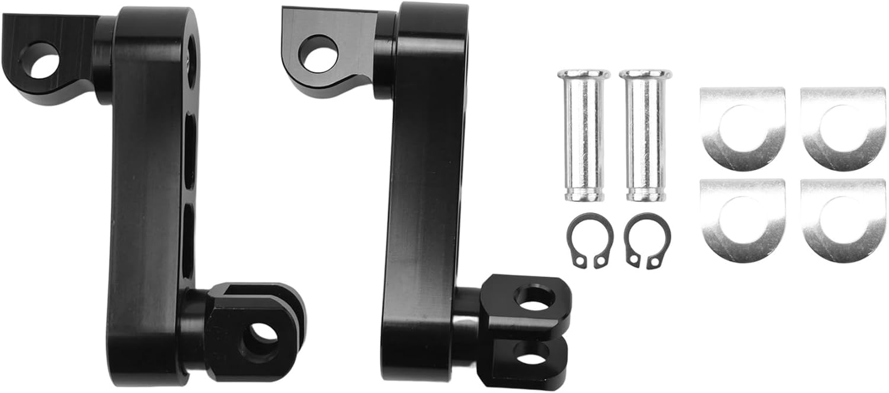 Motorcycle Adjustable Passenger Footpegs Highway Pegs Male Mount Foot Peg Clamp Support Extensions Bracket for B image number 4