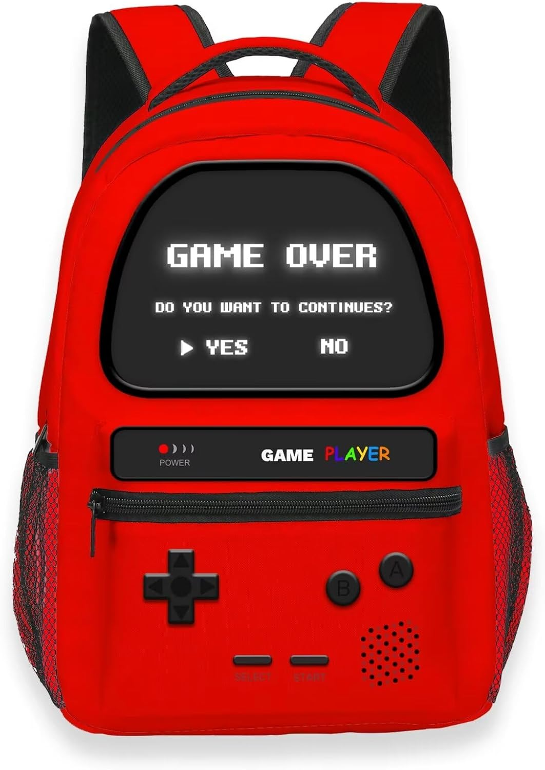 YOZIRIBO Boys Backpack, Gamer Backpacks for Kids Children Teens, Video Game Bookbag, Large Travel Laptop Backpacks - Backpack image number 4