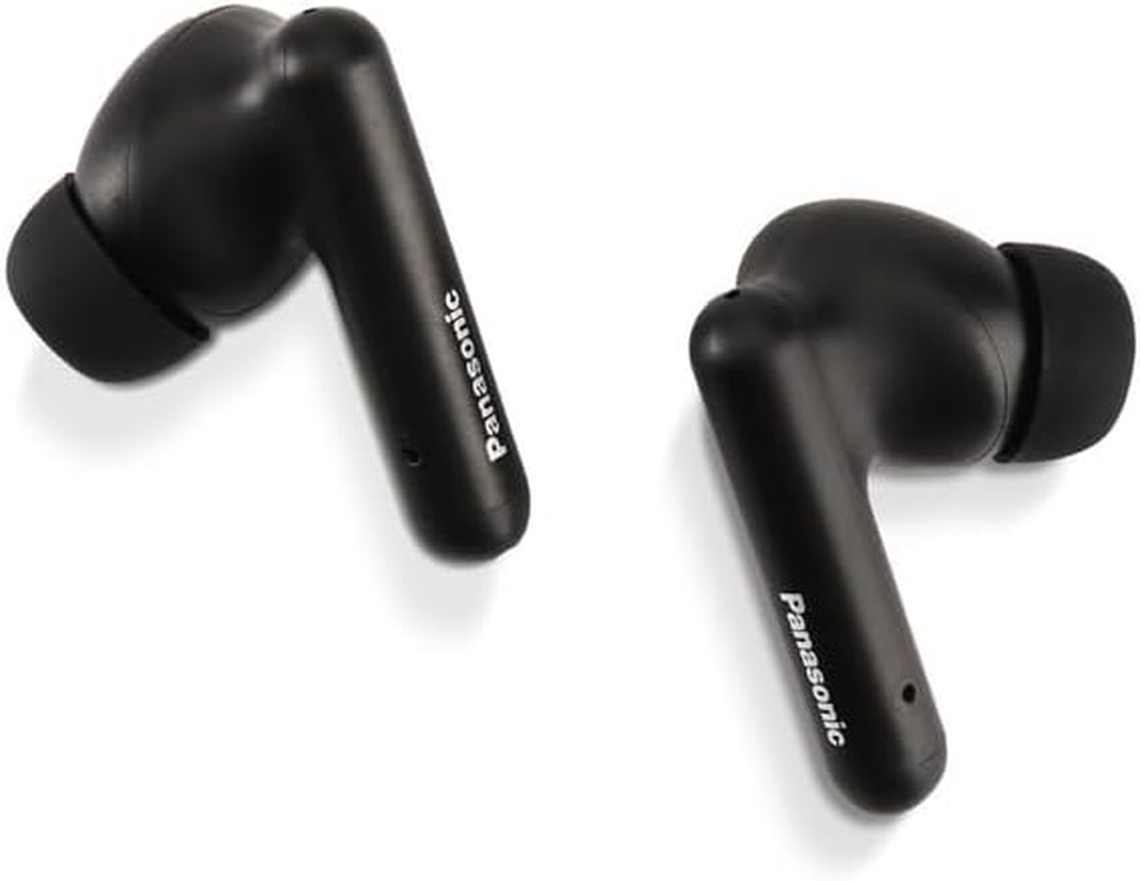 Panasonic B110 True Wireless Bluetooth Earbuds with Built-In Mic, Compact Design and Charging Case (RZ-B110WDE-K) image number 2