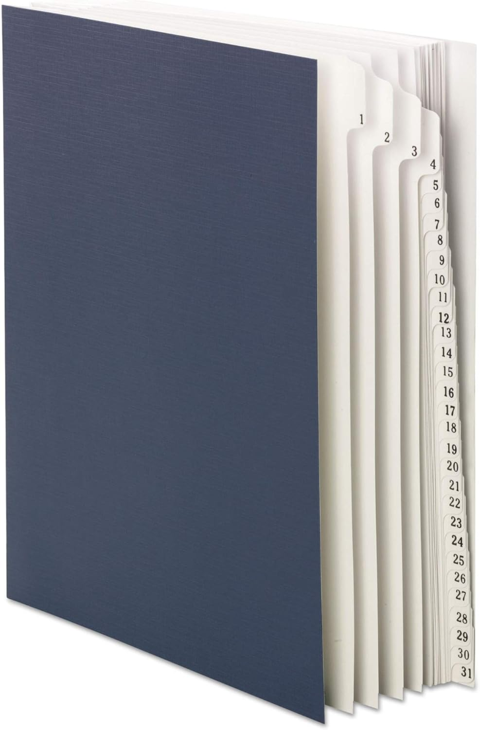 Smead Desk File/Sorter, Alphabetic (A-Z) and Numeric (1-20), 20 Dividers, Legal Size, Dark Blue (89237)