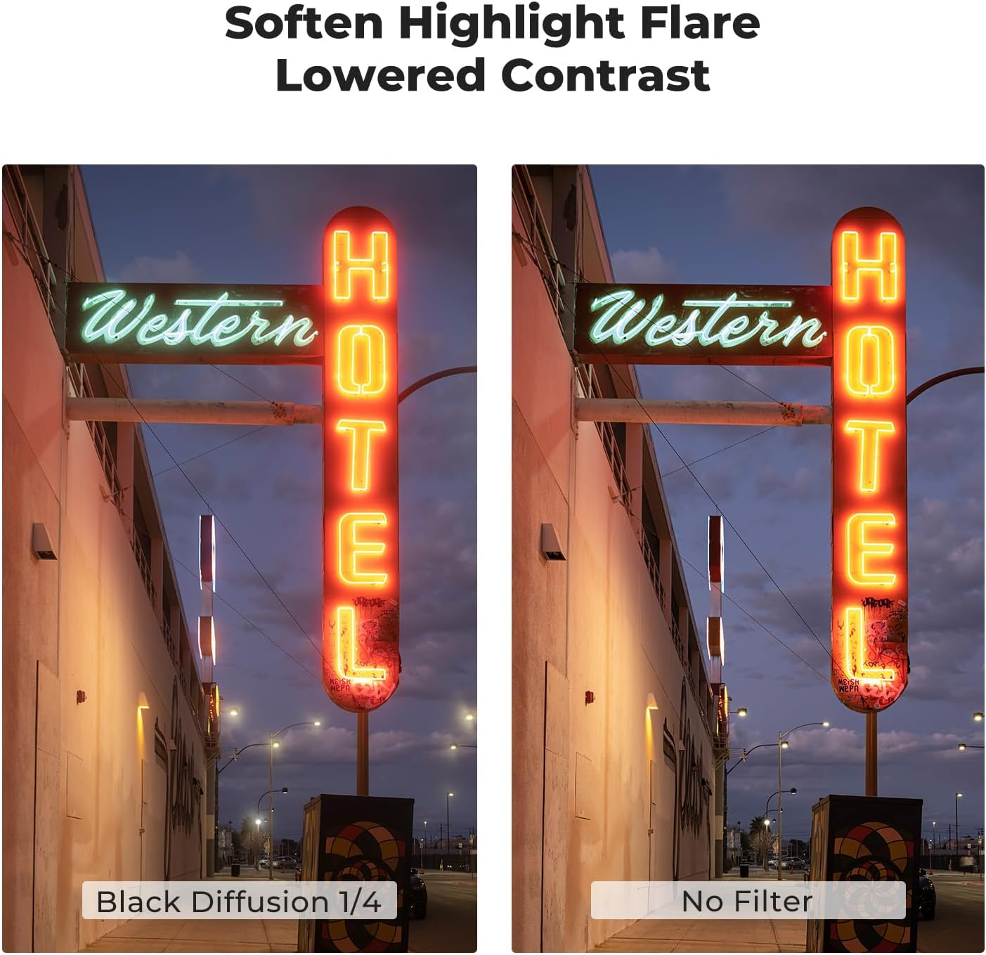 K&F CONCEPT 52Mm Black Diffusion 1/4 Filter Mist Cinematic Effect Camera Lens Filter with 18 Multi-Layer Coatings for Video/Vlog/Portrait Photography (K-Series) image number 6